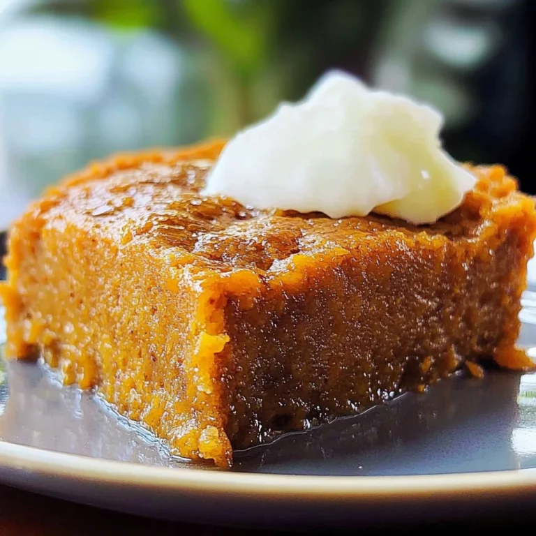 Vegan Jamaican Sweet Potato Pudding