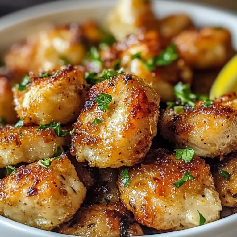 Air Fryer Lemon Chicken Bites