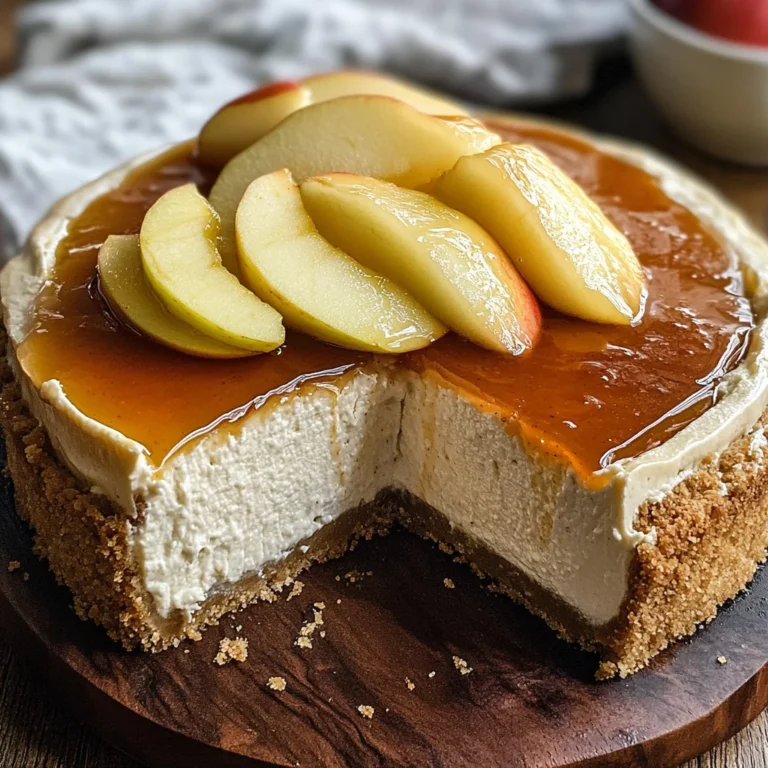 Apple Cider Cheesecake