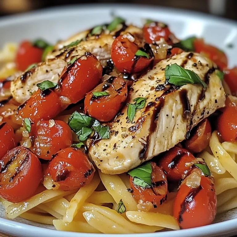 Bruschetta Chicken Pasta