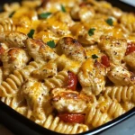 Cajun Cream Cheese Chicken Pasta Bake Recipe