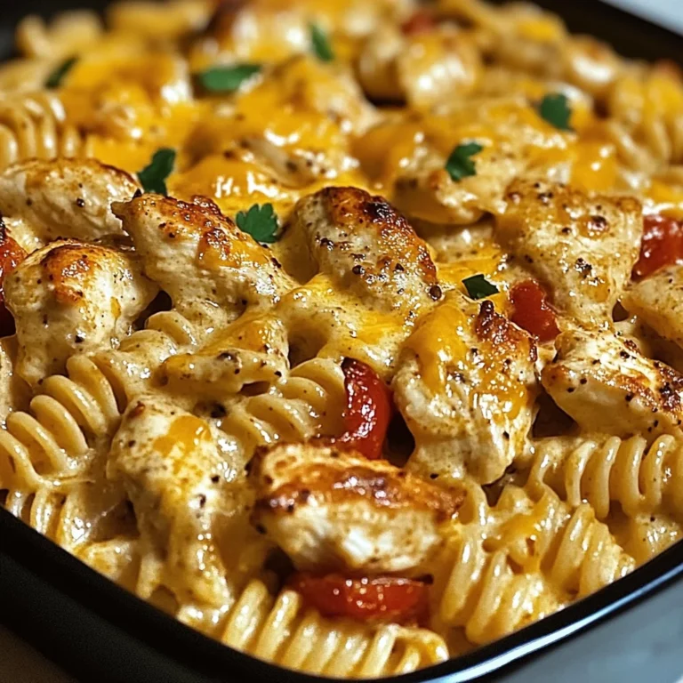 Cajun Cream Cheese Chicken Pasta Bake Recipe