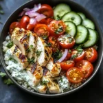 Chicken Tzatziki Bowls