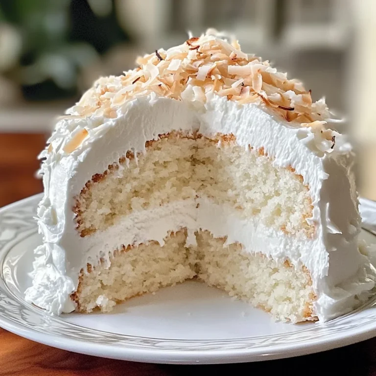Coconut Cloud Cake Recipe
