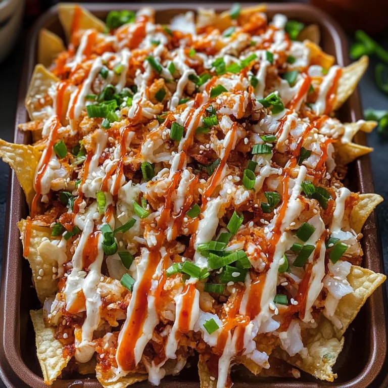 Crab Rangoon Nachos