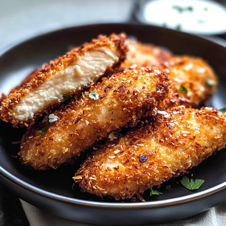 Crispy Coconut Chicken Tenders
