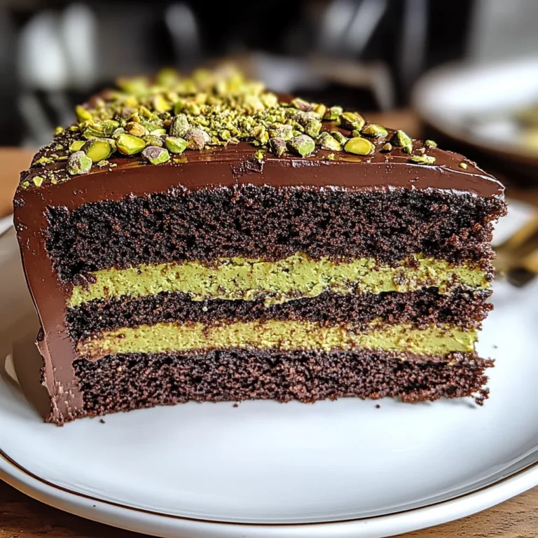 Dubai Chocolate Cake