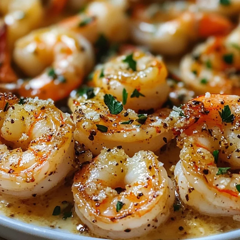 Garlic Parmesan Roasted Shrimp