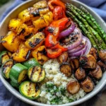 Grilled Veggie Bowl with Quinoa