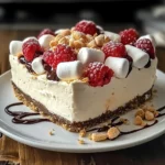 Marshmallow Whip Cheesecake : No-Bake Dream Dessert