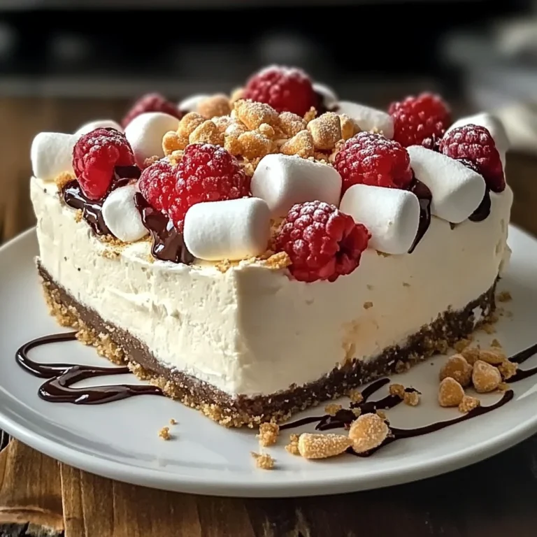 Marshmallow Whip Cheesecake : No-Bake Dream Dessert