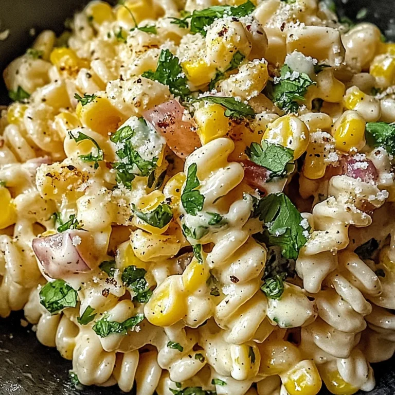 Mexican Street Corn Pasta Salad is a must-try dish!