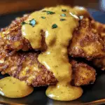Pretzel Chicken with Mustard-Cheddar Sauce: An Amazing Ultimate Recipe