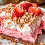 Strawberry Crunch Brownies