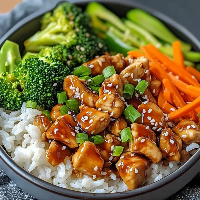 Teriyaki Chicken Rice Bowl