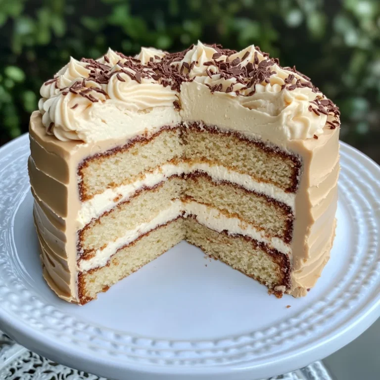White Chocolate Mocha Cake